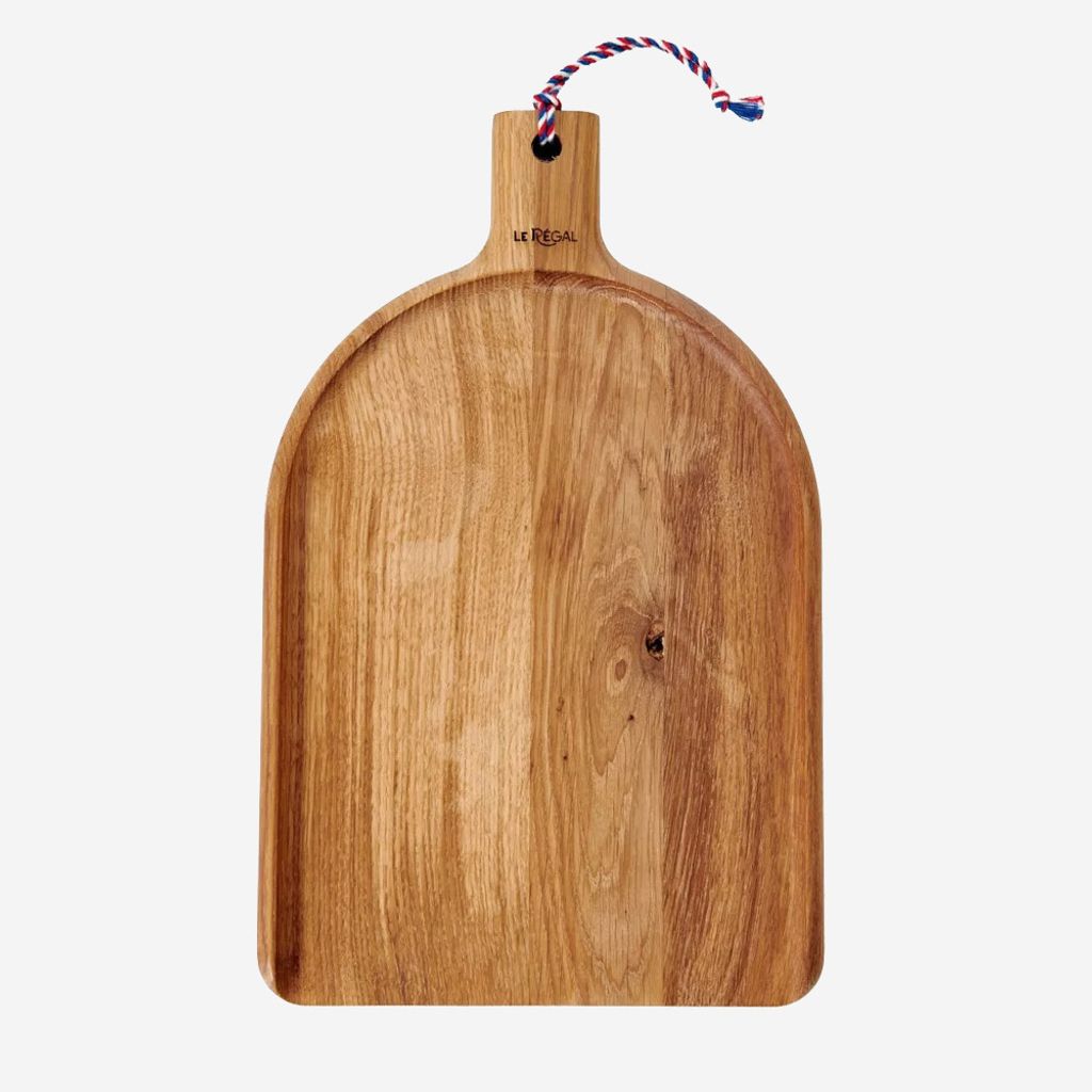 Planche / pelle de service en bois de chêne 35x22cm - Visuel 0